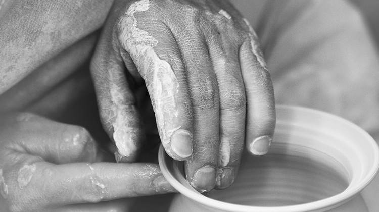 On Labor Day, the Potters Still Shape Clay with Dedication